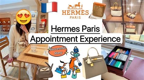 hermes paris appointment system